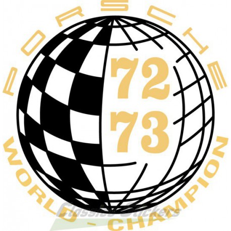 Champion du monde 72-73 / World Champion