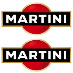 Kit 2 stickers Martini